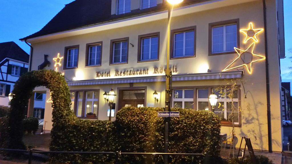 Hotel Roessli Allschwil Extérieur photo